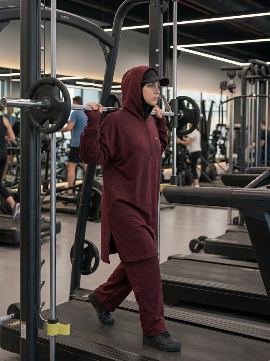YALA Set Burgundy — Squat and Lift